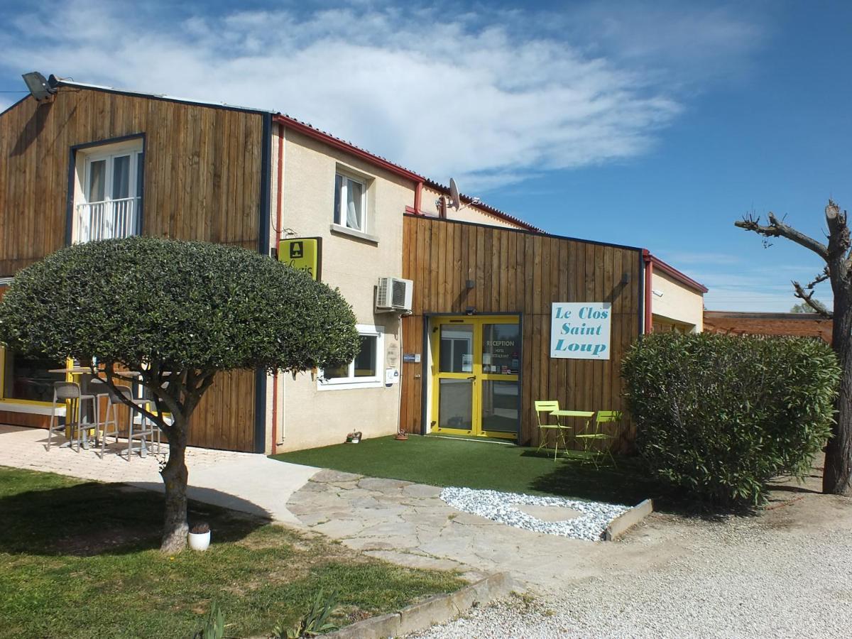 Logis Hotel Restaurant Le Clos Saint Loup Bram 외부 사진