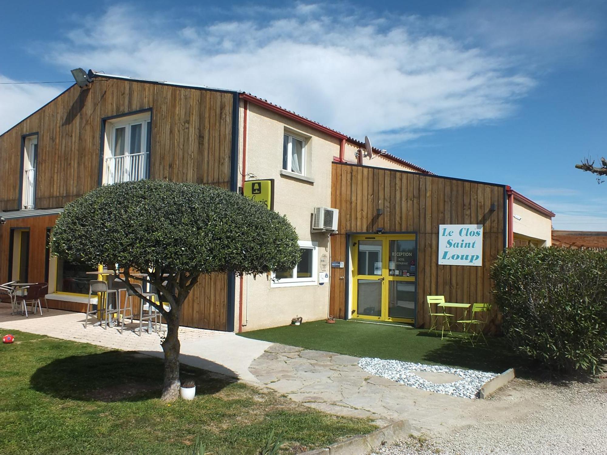 Logis Hotel Restaurant Le Clos Saint Loup Bram 외부 사진