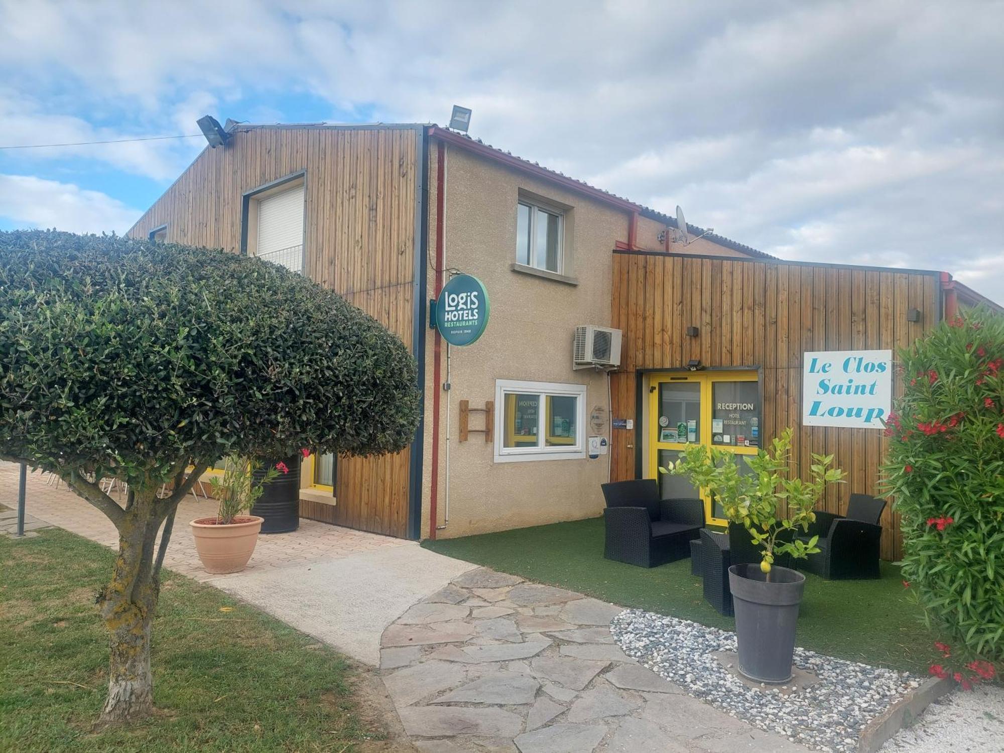 Logis Hotel Restaurant Le Clos Saint Loup Bram 외부 사진